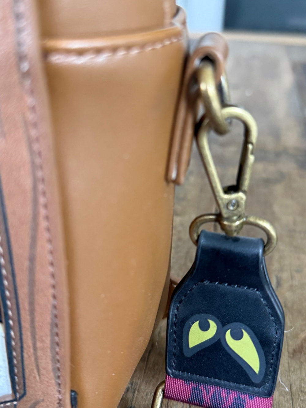Loungefly Disney Haunted Mansion Clock Crossbody Bag, Glow-in-the-Dark - Picture 9 of 13